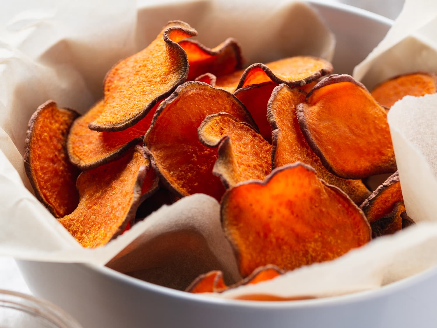 Baked sweet potato shop chips